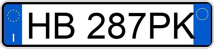 Numer rejestracyjny HB287PK posiada VOLKSWAGEN Polo 6a serie Numer rejestracyjny HB287PK posiada VOLKSWAGEN Polo 6a serie