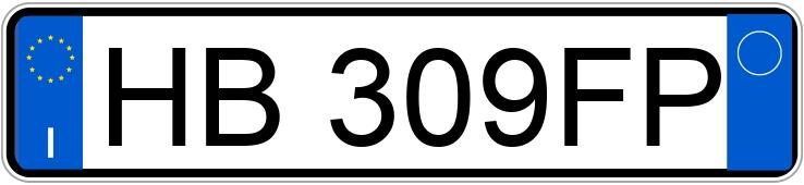 Numer rejestracyjny HB309FP posiada FERRARI Purosangue