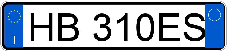 Numer rejestracyjny HB310ES posiada SKODA Octavia 4a serie