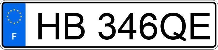 Numer rejestracyjny HB346QE posiada RENAULT KANGOO EXPRESS II