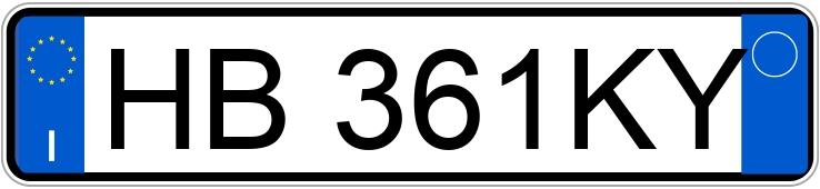 Numer rejestracyjny HB361KY posiada JEEP Avenger Numer rejestracyjny HB361KY posiada JEEP Avenger