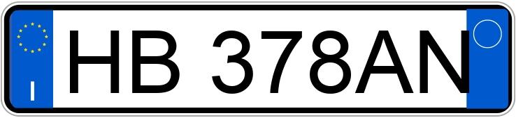 Numer rejestracyjny HB378AN posiada TOYOTA GR Supra