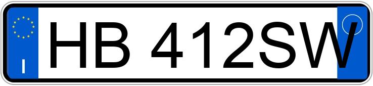 Numer rejestracyjny HB412SW posiada VOLVO EX30 Numer rejestracyjny HB412SW posiada VOLVO EX30