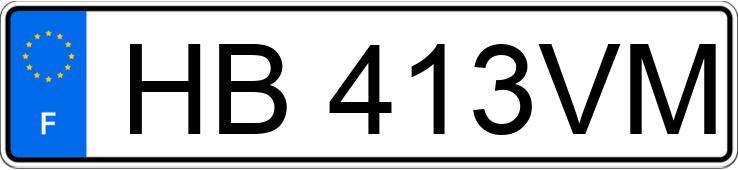 Numer rejestracyjny HB413VM posiada BMW SERIE 5