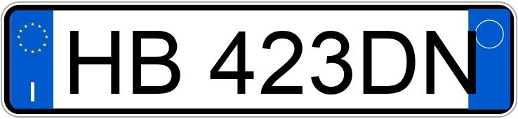 Numer rejestracyjny HB423DN posiada FORD Focus 4a serie