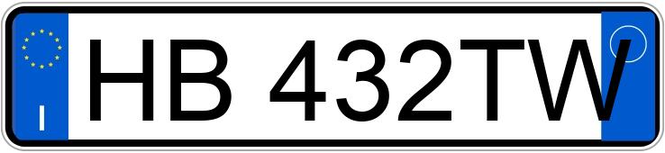 Numer rejestracyjny HB432TW posiada FORD Puma