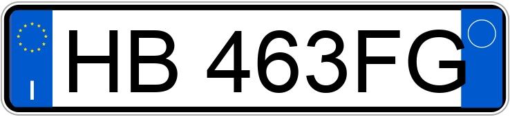 Numer rejestracyjny HB463FG posiada AUDI Q5 3a serie