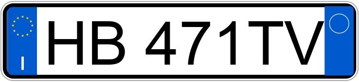 Numer rejestracyjny HB471TV posiada ALFA ROMEO Tonale