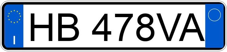 Numer rejestracyjny HB478VA posiada VOLKSWAGEN T-Roc 1a serie