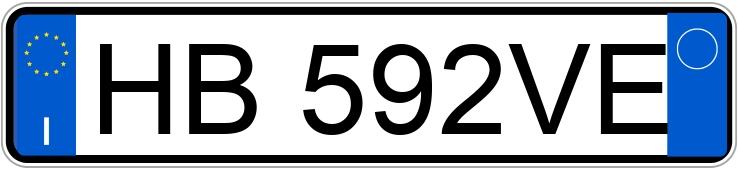 Numer rejestracyjny HB592VE posiada VOLKSWAGEN Golf 8a serie Numer rejestracyjny HB592VE posiada VOLKSWAGEN Golf 8a serie