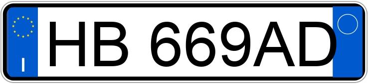 Numer rejestracyjny HB669AD posiada MERCEDES GLA