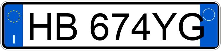 Numer rejestracyjny HB674YG posiada VOLKSWAGEN T-Cross