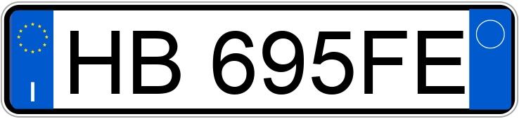 Numer rejestracyjny HB695FE posiada MERCEDES GLC