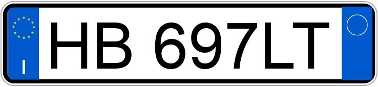 Numer rejestracyjny HB697LT posiada AUDI Q3 2a serie