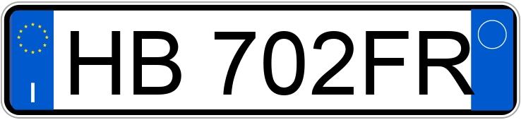 Numer rejestracyjny HB702FR posiada PORSCHE Macan