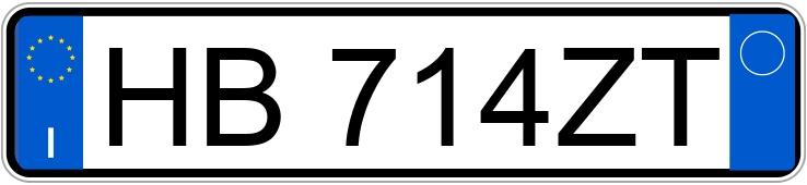 Numer rejestracyjny HB714ZT posiada VOLKSWAGEN Polo 6a serie Numer rejestracyjny HB714ZT posiada VOLKSWAGEN Polo 6a serie