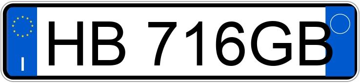 Numer rejestracyjny HB716GB posiada HYUNDAI ix20