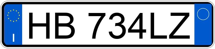 Numer rejestracyjny HB734LZ posiada VOLKSWAGEN TAYRON