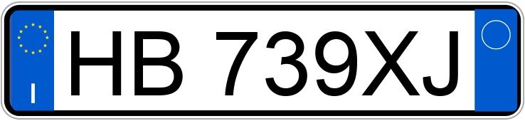 Numer rejestracyjny HB739XJ posiada CITROEN C3 4a serie