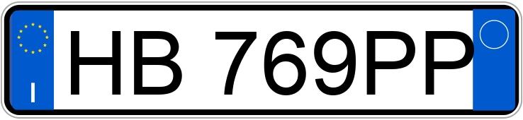 Numer rejestracyjny HB769PP posiada VOLKSWAGEN Tiguan 3a serie