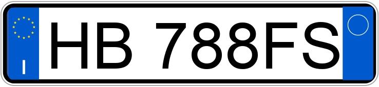 O número de registro HB788FS tem CITROEN C3 4a serie