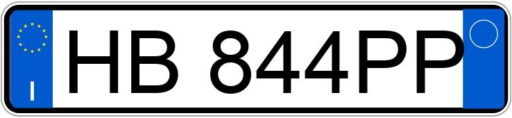 Numer rejestracyjny HB844PP posiada VOLKSWAGEN Golf 8a serie Numer rejestracyjny HB844PP posiada VOLKSWAGEN Golf 8a serie