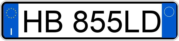Numer rejestracyjny HB855LD posiada CITROEN C4 3a serie Numer rejestracyjny HB855LD posiada CITROEN C4 3a serie