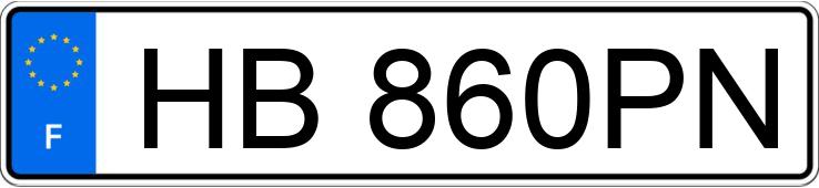 Numer rejestracyjny HB860PN posiada PEUGEOT 3008 III