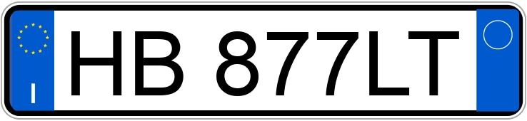 Numer rejestracyjny HB877LT posiada AUDI Q3 2a serie