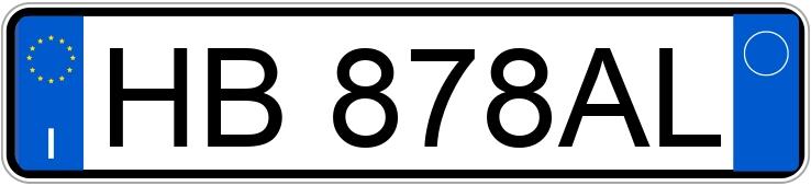 Numer rejestracyjny HB878AL posiada CITROEN C3 4a serie