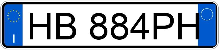 Numer rejestracyjny HB884PH posiada FIAT 500L Numer rejestracyjny HB884PH posiada FIAT 500L