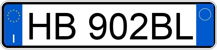 Numer rejestracyjny HB902BL posiada TOYOTA Aygo X