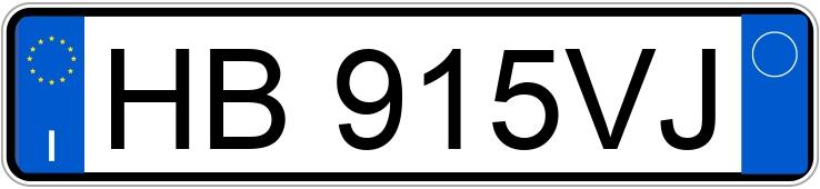 Numer rejestracyjny HB915VJ posiada HYUNDAI Bayon