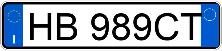 Numer rejestracyjny HB989CT posiada AUDI Q3 2a serie Numer rejestracyjny HB989CT posiada AUDI Q3 2a serie