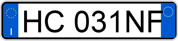 Numer rejestracyjny HC031NF posiada FORD Puma