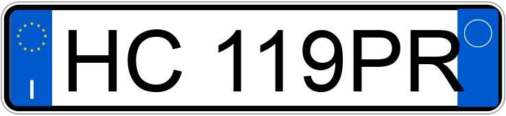 Numer rejestracyjny HC119PR posiada KIA Sportage 5a serie Numer rejestracyjny HC119PR posiada KIA Sportage 5a serie