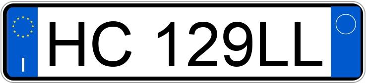 Numer rejestracyjny HC129LL posiada MG MG ZS
