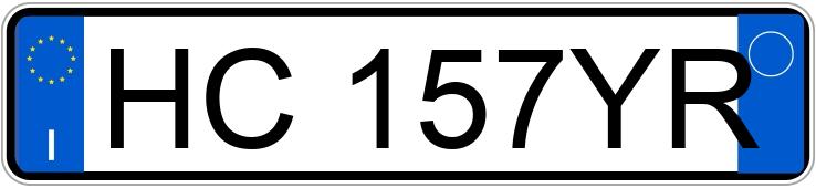 Numer rejestracyjny HC157YR posiada FIAT 600
