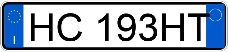 Numer rejestracyjny HC193HT posiada TOYOTA RAV4 4a serie