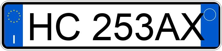 Numer rejestracyjny HC253AX posiada BMW X1 Numer rejestracyjny HC253AX posiada BMW X1