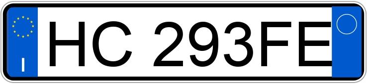 Numer rejestracyjny HC293FE posiada BYD Atto 2