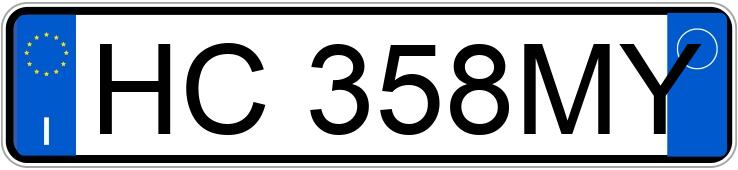 Registreringsnummeret HC358MY har OPEL CORSA