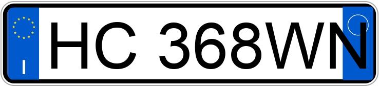 Numer rejestracyjny HC368WN posiada FORD Puma