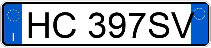 Numer rejestracyjny HC397SV posiada AUDI Q8