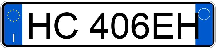 Numer rejestracyjny HC406EH posiada  