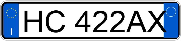 Numer rejestracyjny HC422AX posiada NISSAN Qashqai 3a serie