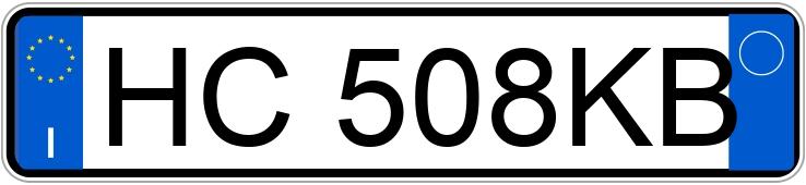 Numer rejestracyjny HC508KB posiada BYD BYD SEAL U DM-I