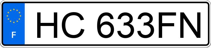 Numer rejestracyjny HC633FN posiada MERCEDES VITO