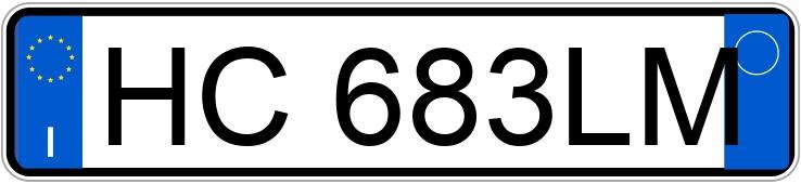 Registreringsnummeret HC683LM har VOLVO XC40