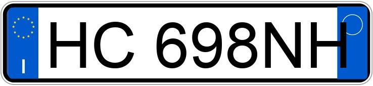 Numer rejestracyjny HC698NH posiada RENAULT CLIO
